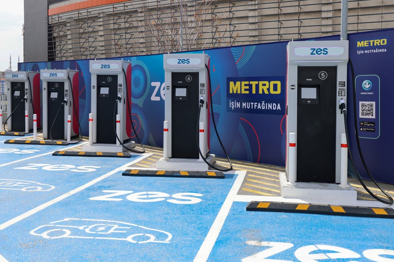 Metro Türkiye mağazalarında şarj altyapısı hızlandı