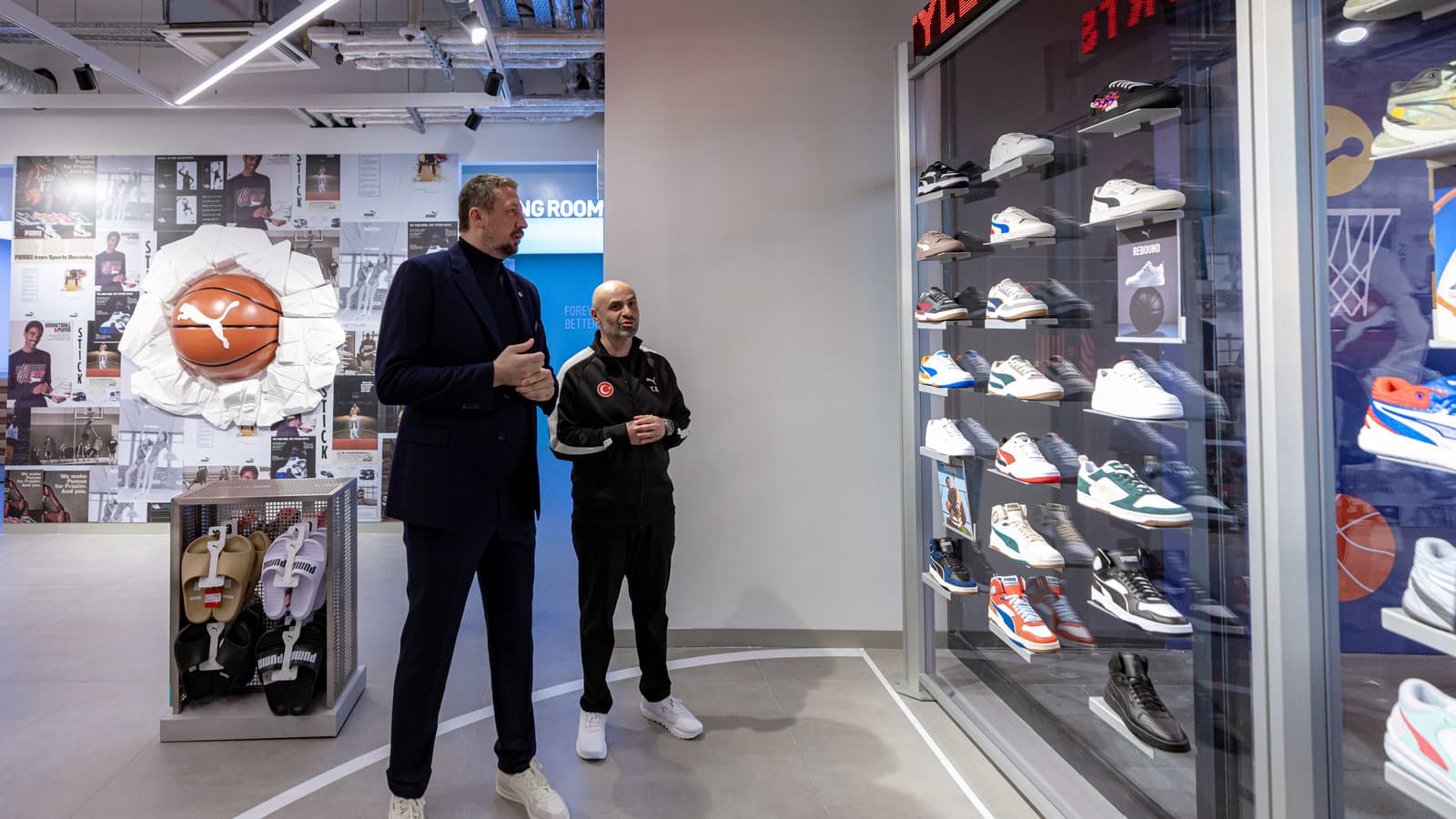 PUMA, TBF iş birliğiyle basketbol konsept mağazası açtı