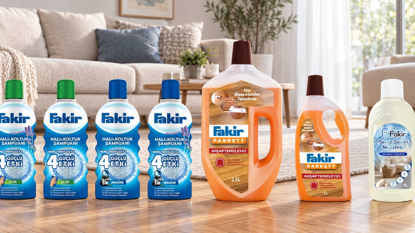 Fakir'den sonbahar temizliği için üç ürün önerisi