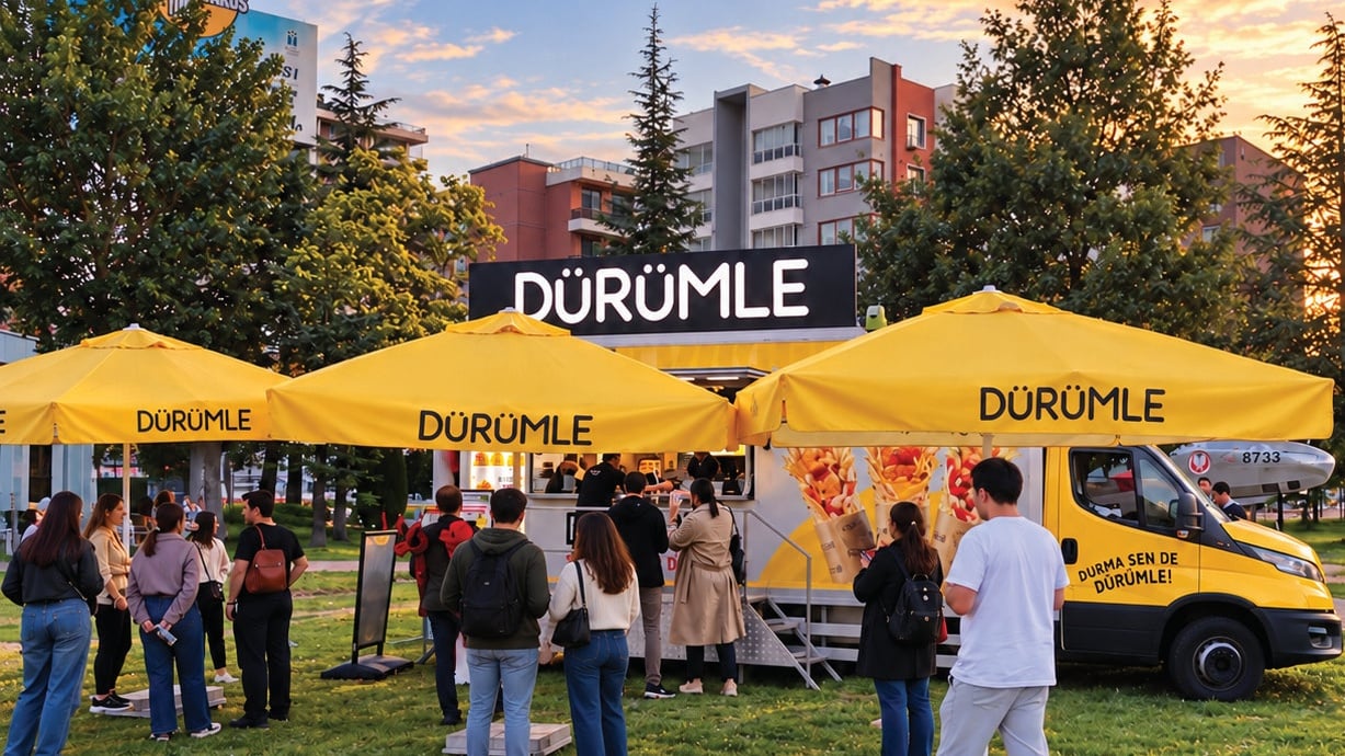 Dürümle’nin Lezzet Tırı bu kez cazın ritmine eşlik etti