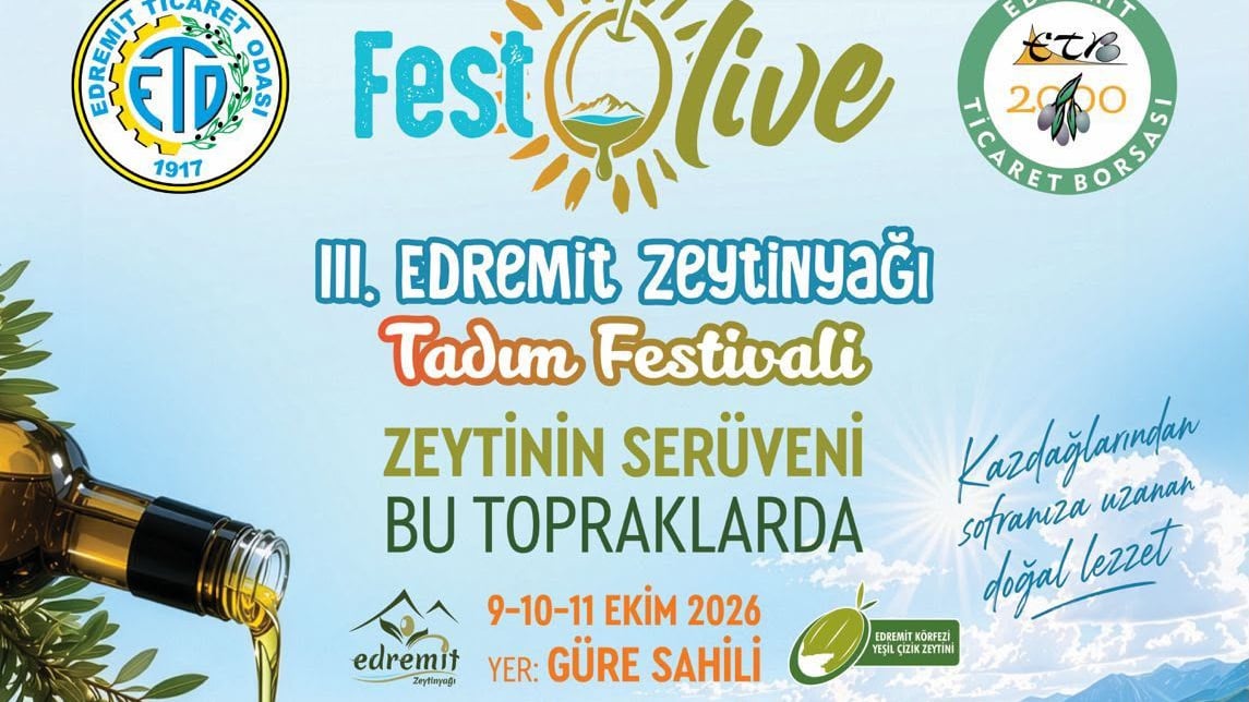 Edremit Ticaret Odası'nın 3. FestOlive festivali başladı