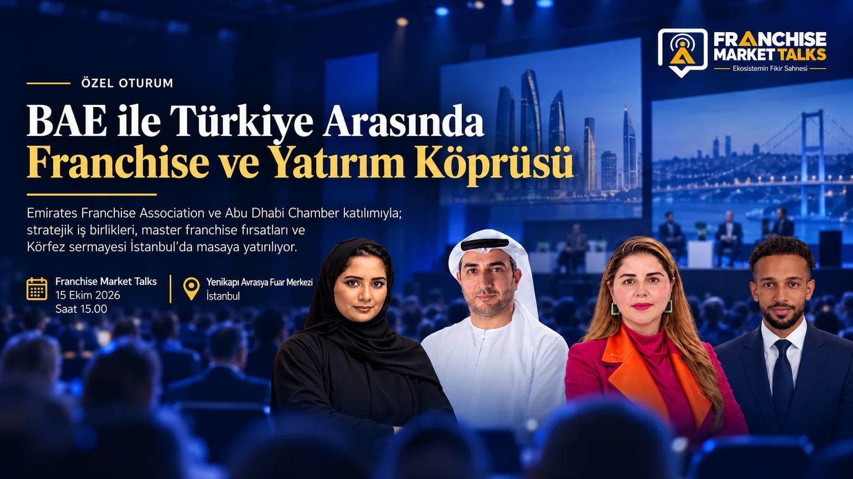 Medyafors fuarı BAE ile franchise köprüsü kuruyor